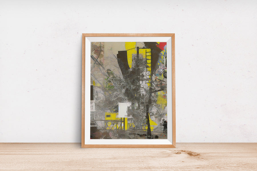 ABSTRACT COLLAGE POSTER