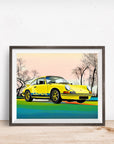 1973 PORSCHE 911 CARRERA RS 2.7 POSTER