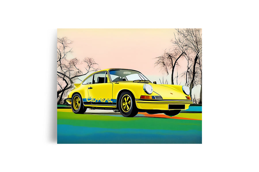 1973 PORSCHE 911 CARRERA RS 2.7 POSTER