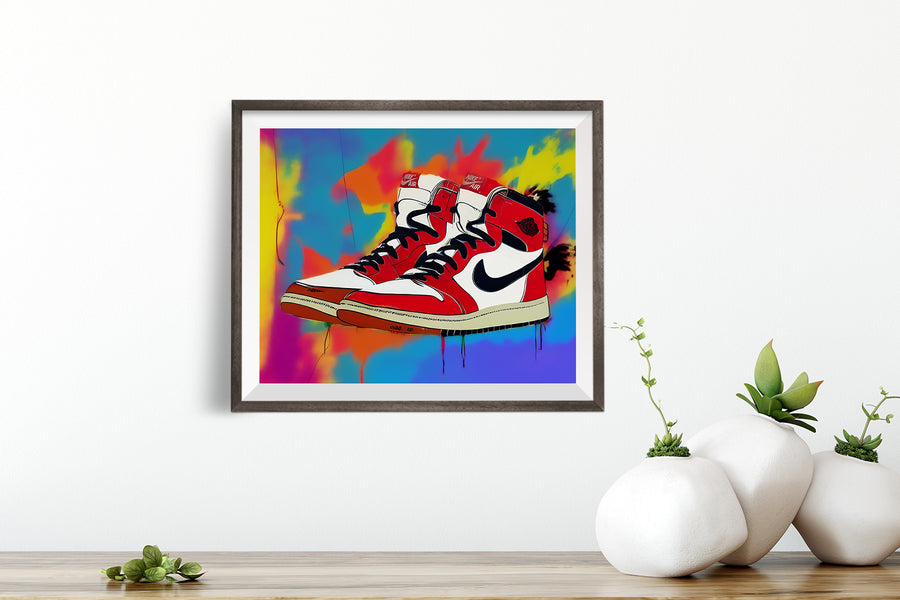 AIR JORDAN 1 1985 POSTER