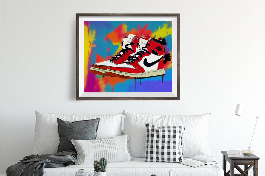 AIR JORDAN 1 1985 POSTER