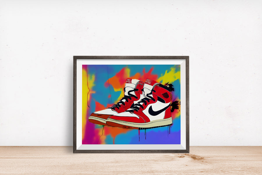 AIR JORDAN 1 1985 POSTER