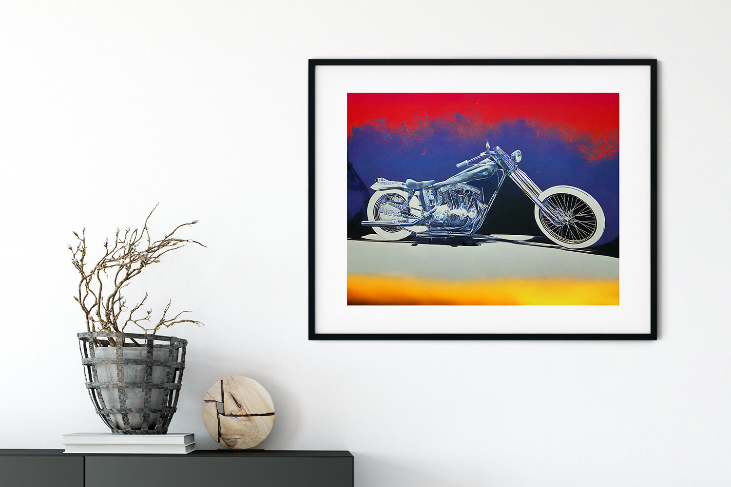 ARLEN NESS HARLEY DAVIDSON QUICKNESS MOTORCYCLE POSTER