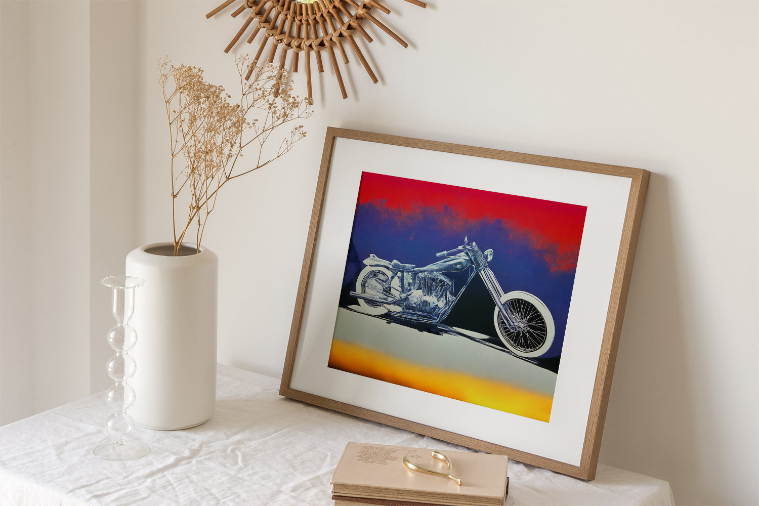 ARLEN NESS HARLEY DAVIDSON QUICKNESS MOTORCYCLE POSTER