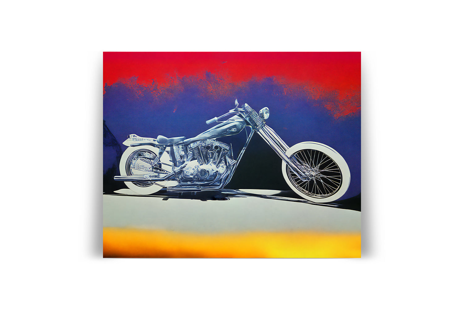 ARLEN NESS HARLEY DAVIDSON QUICKNESS MOTORCYCLE POSTER