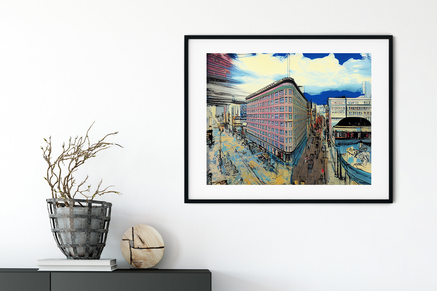 SAN FRANCISCO PHELEN BUILDING POSTER