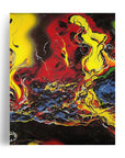 ABSTRACT VOLCANO POSTER