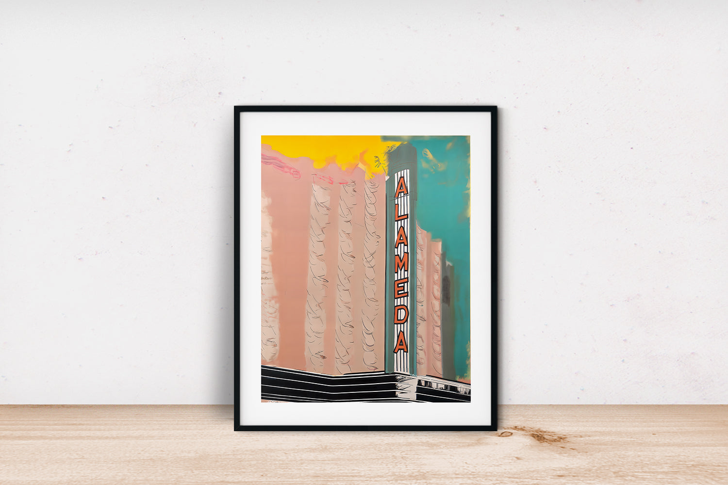 ALAMEDA THEATER MARQUEE POSTER