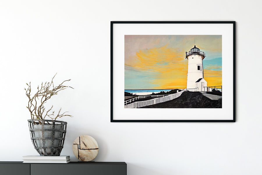 MASSACHUSETTS CAPE COD LIGHTHOUSE POSTER