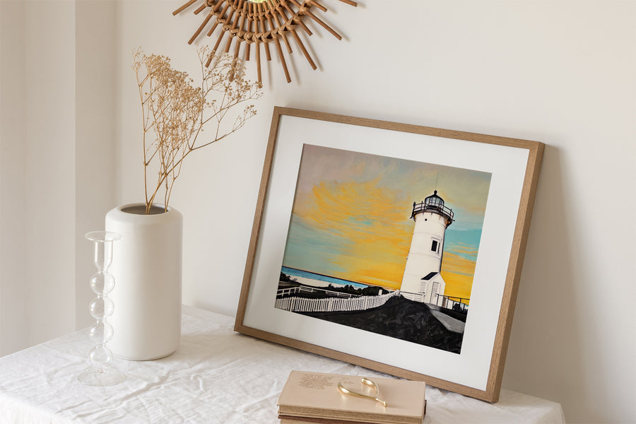 MASSACHUSETTS CAPE COD LIGHTHOUSE POSTER