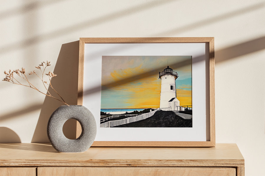 MASSACHUSETTS CAPE COD LIGHTHOUSE POSTER