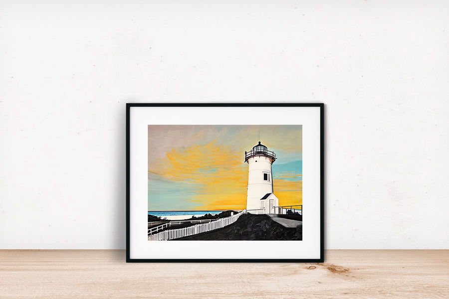 MASSACHUSETTS CAPE COD LIGHTHOUSE POSTER