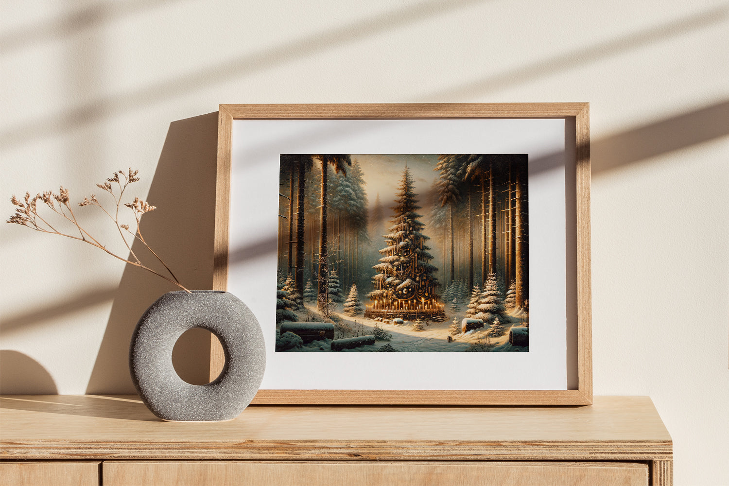 CHRISTMAS WINTER WOODS - Digital Download