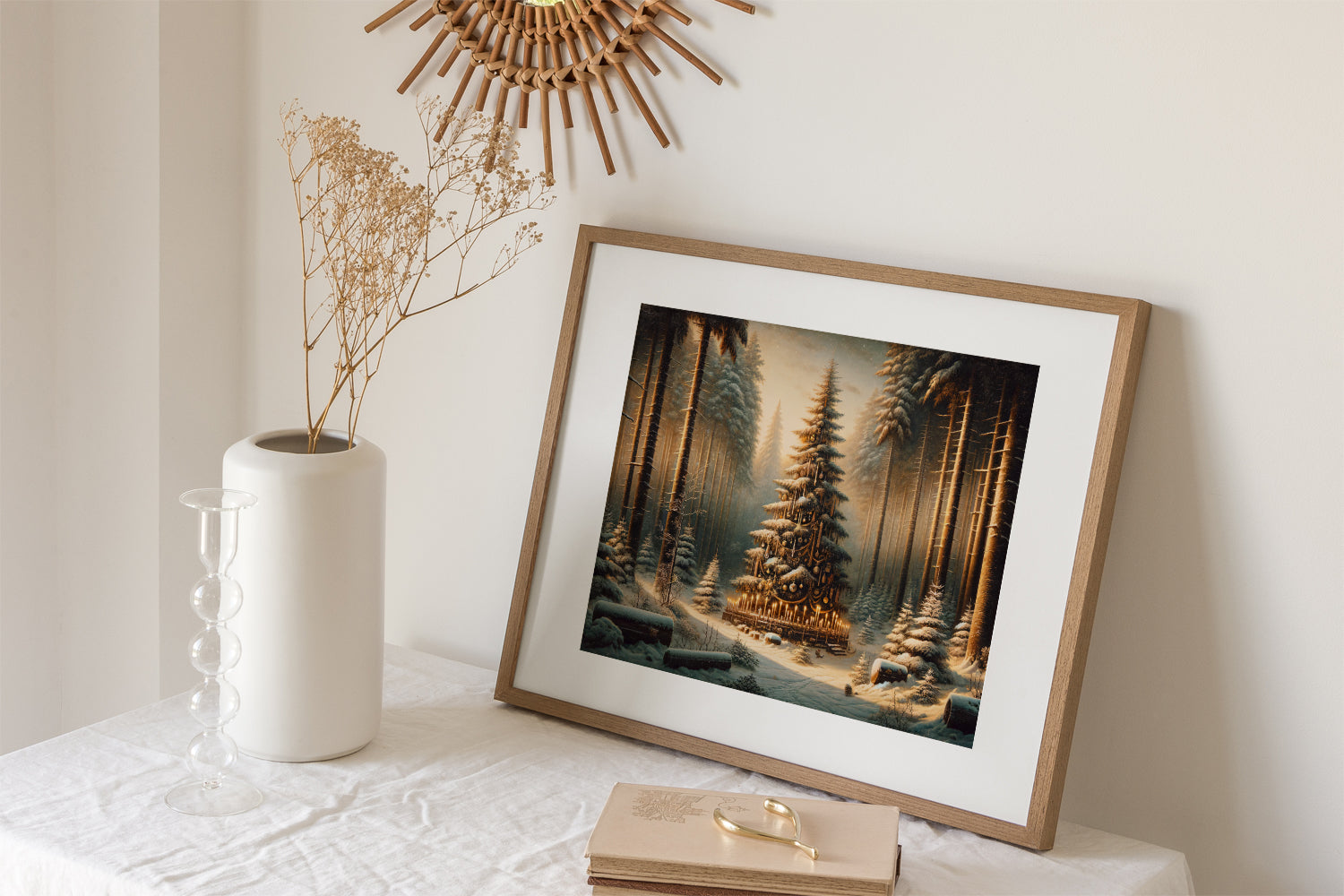 CHRISTMAS WINTER WOODS - Digital Download