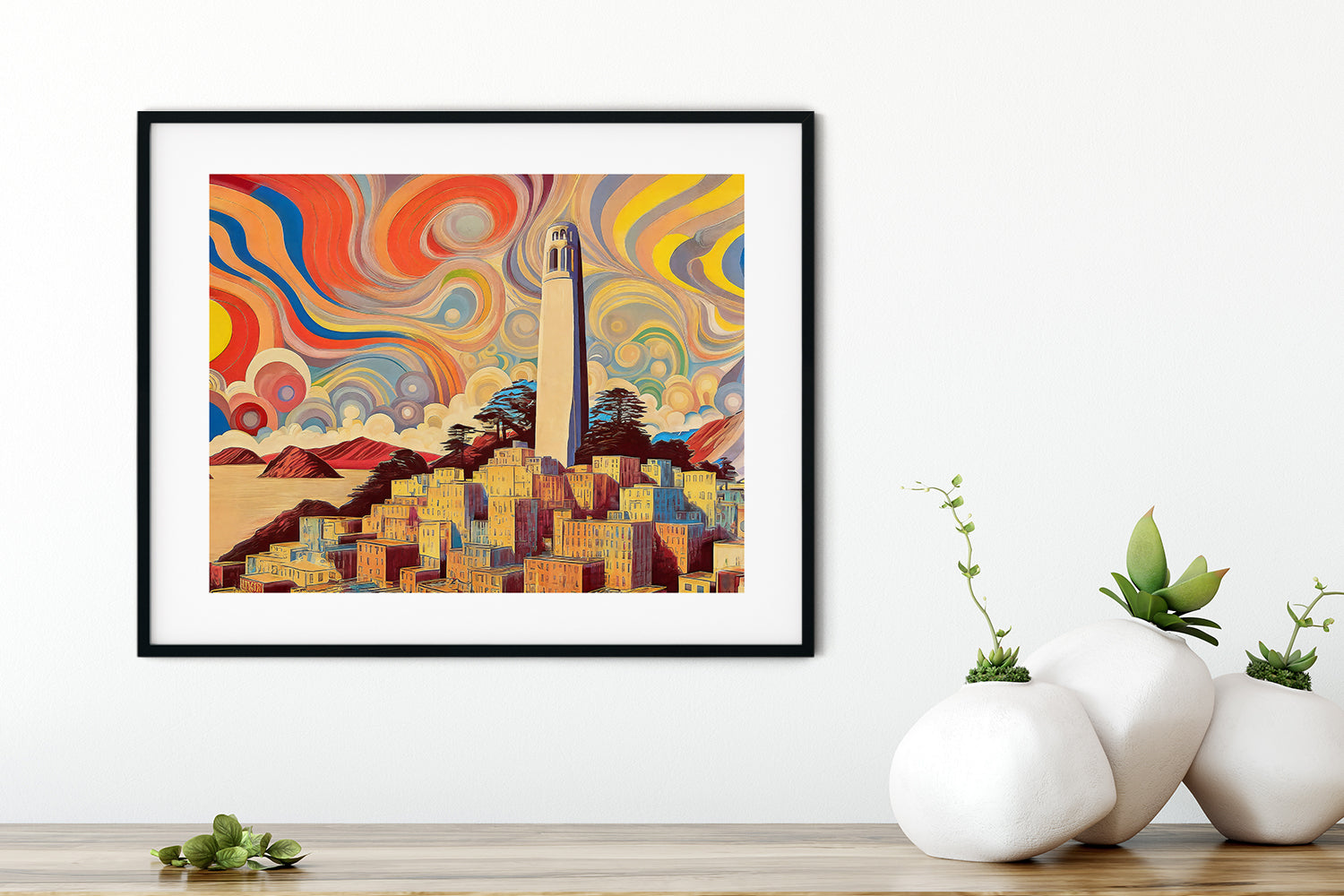 SAN FRANCISCO COIT TOWER POSTER
