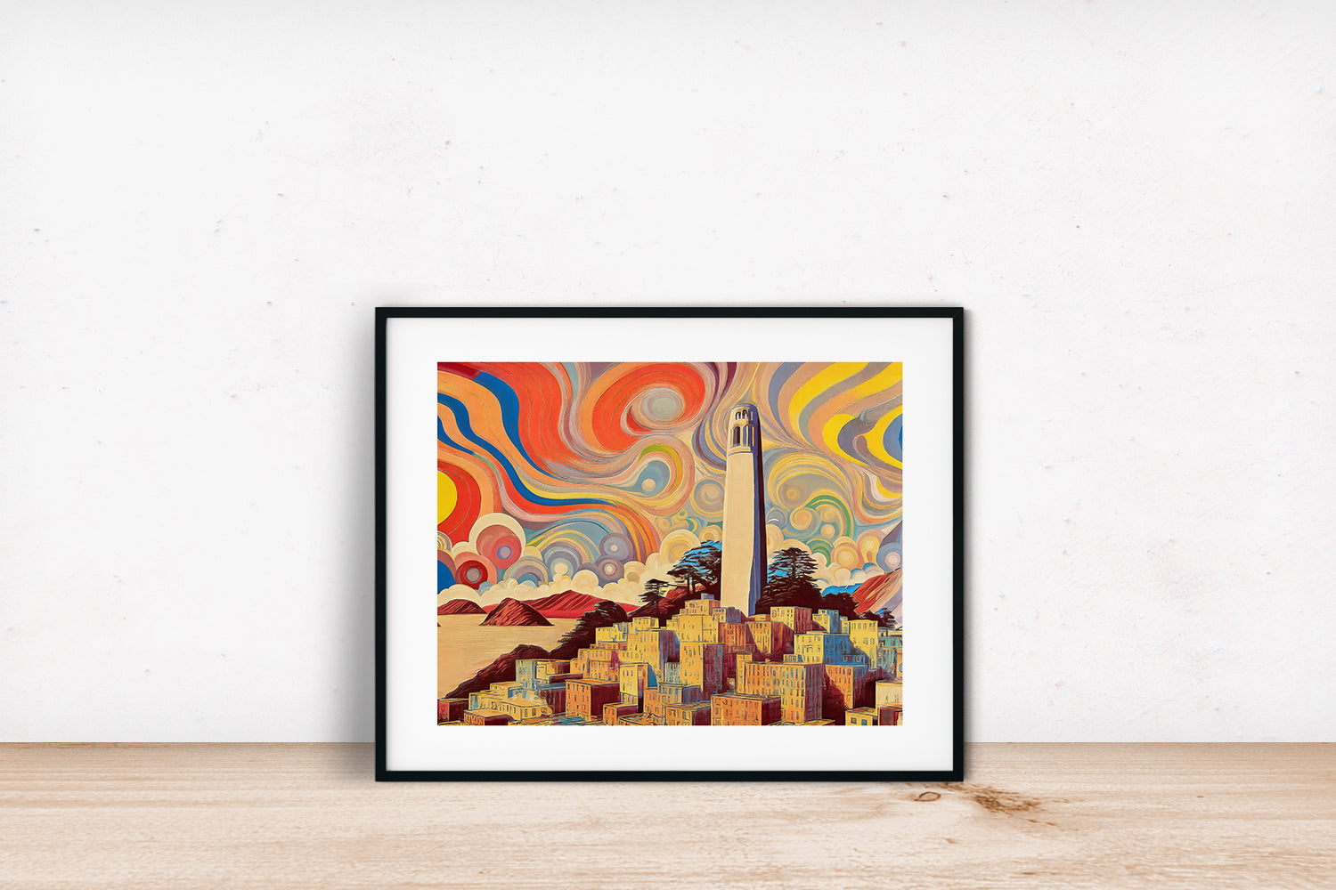 SAN FRANCISCO COIT TOWER POSTER