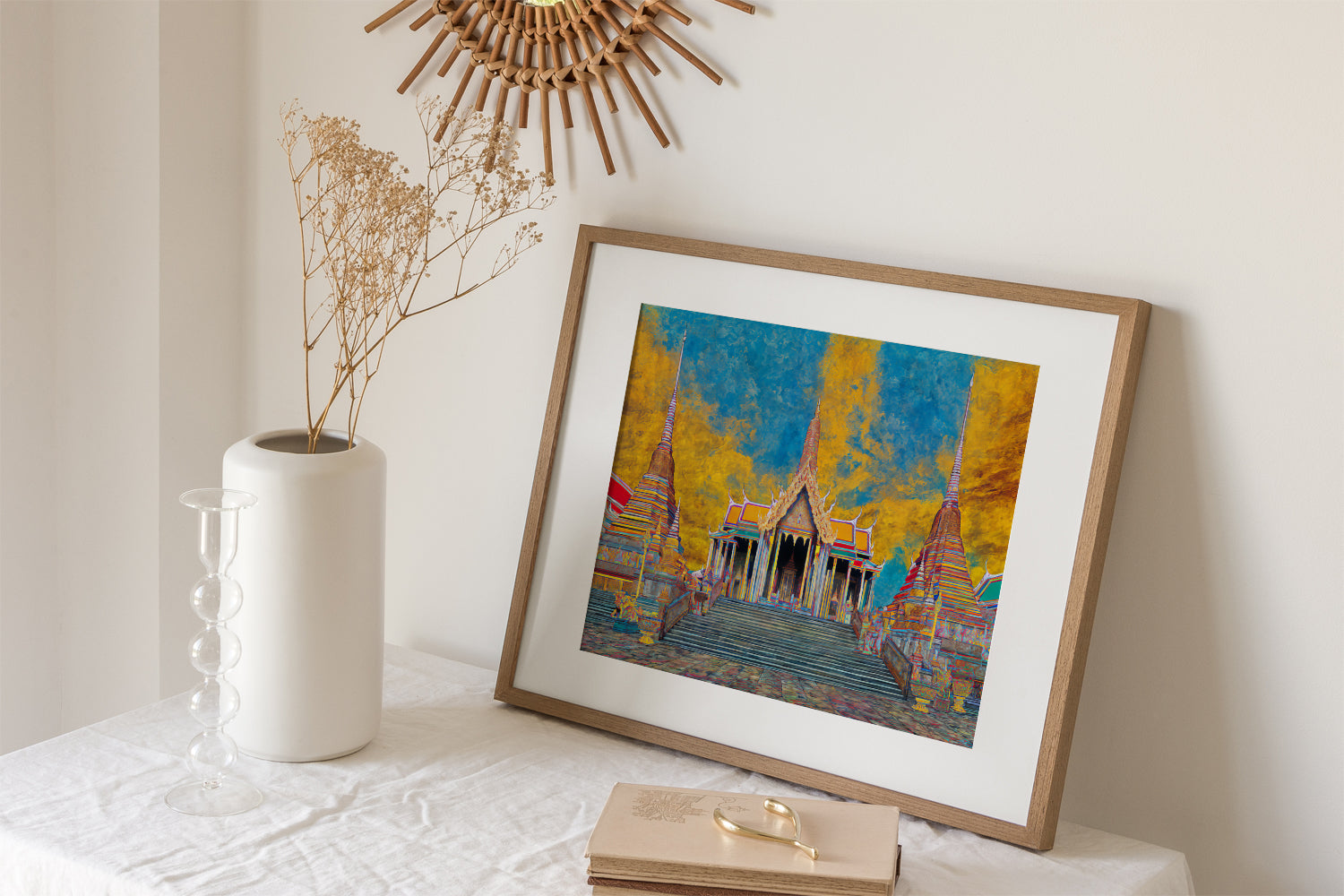 BANGKOK THAILAND GRAND PALACE POSTER