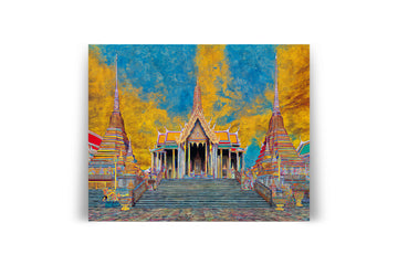 BANGKOK THAILAND GRAND PALACE POSTER