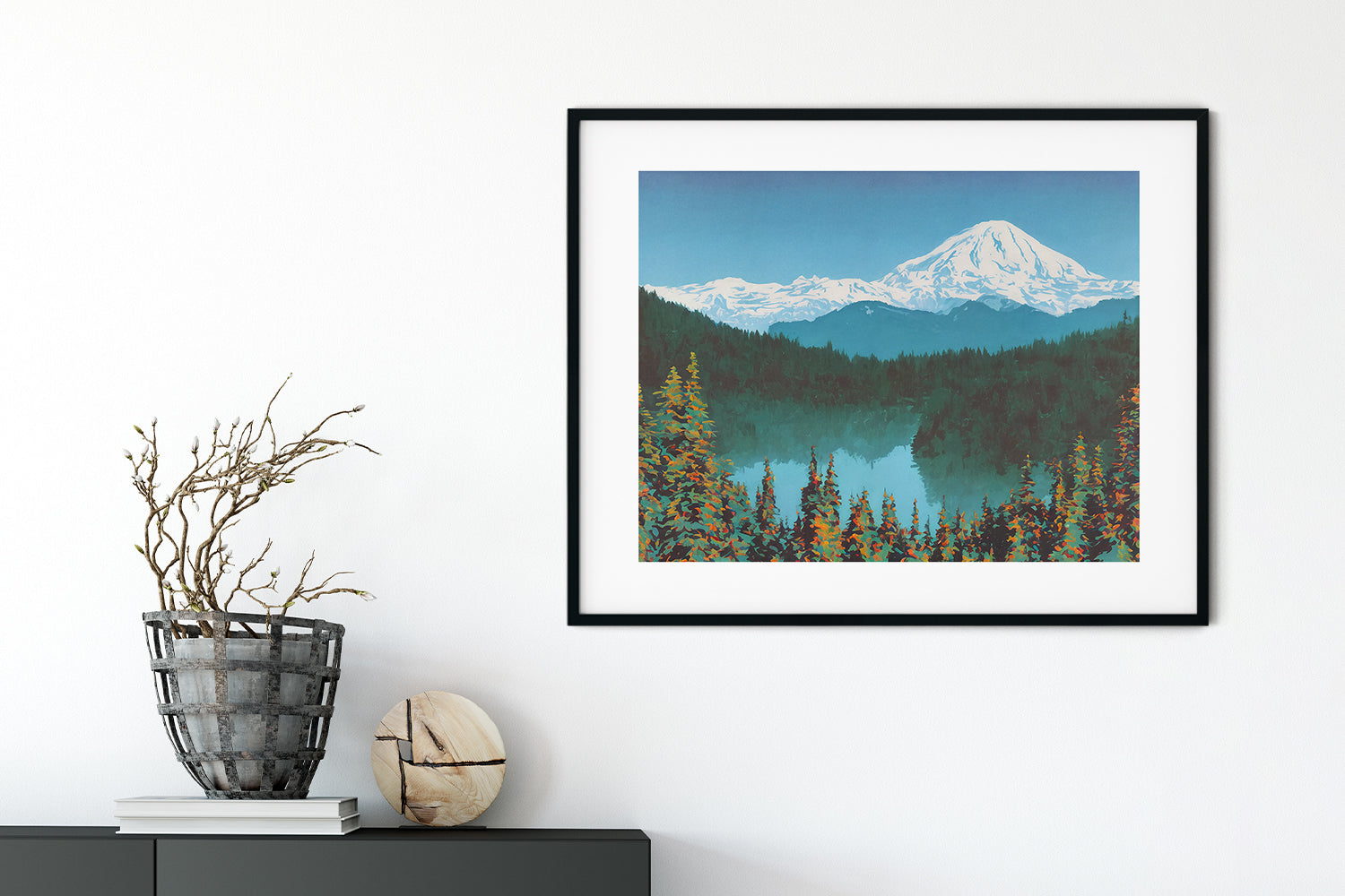 MOUNT RAINIER WASHINGTON POSTER