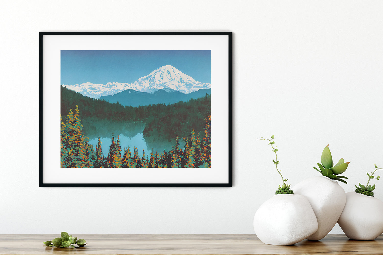 MOUNT RAINIER WASHINGTON POSTER