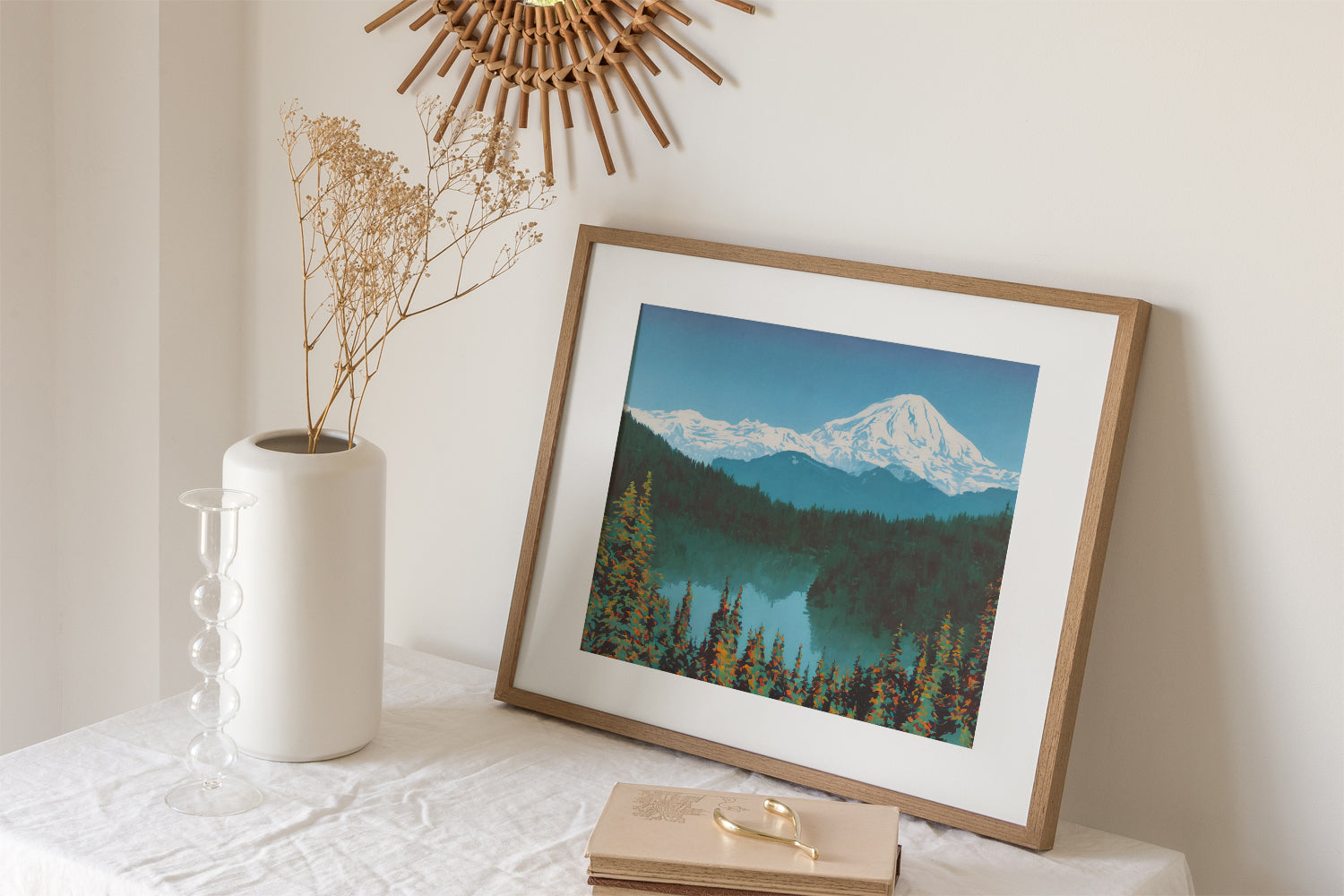 MOUNT RAINIER WASHINGTON POSTER