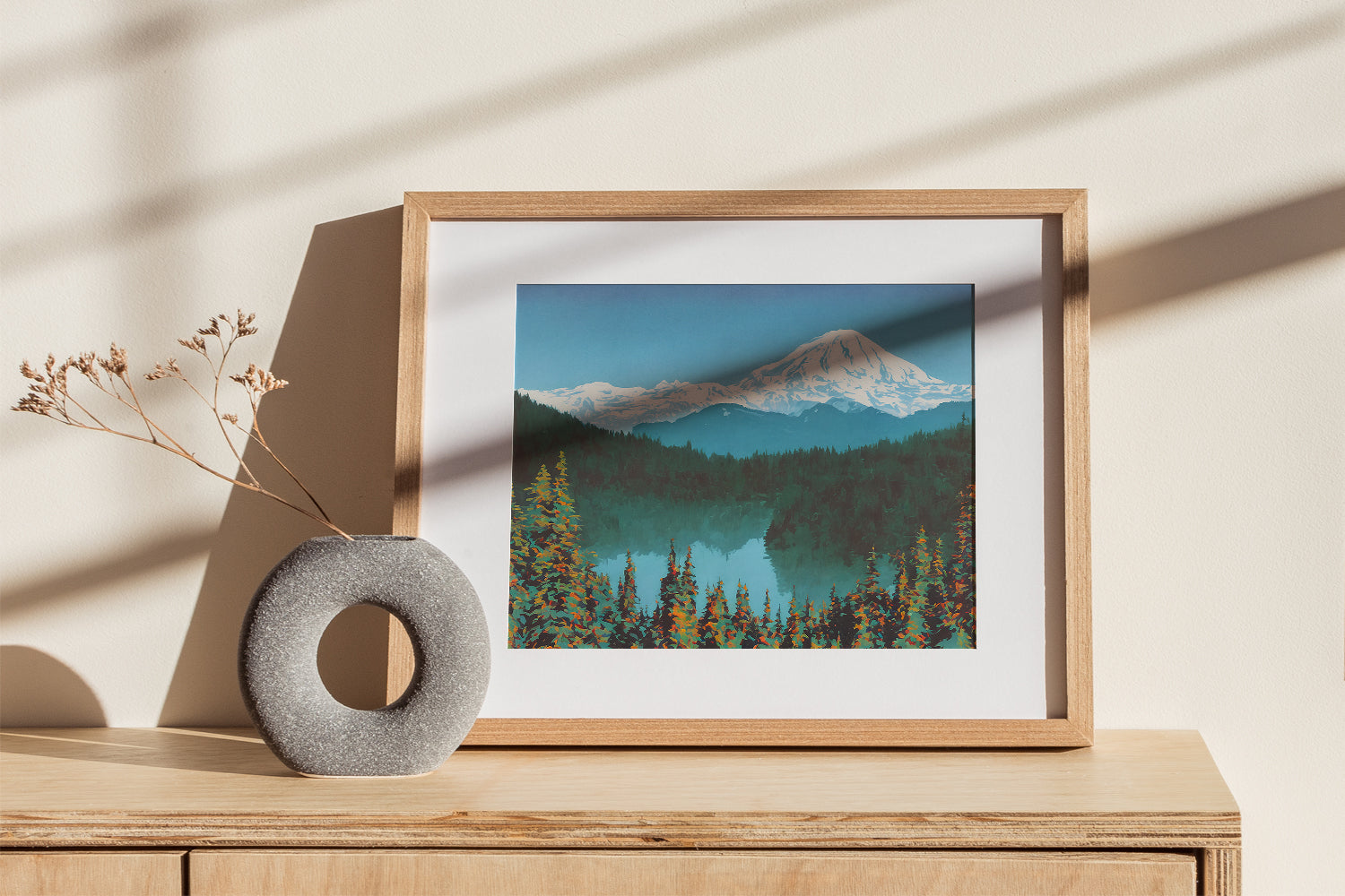 MOUNT RAINIER WASHINGTON POSTER