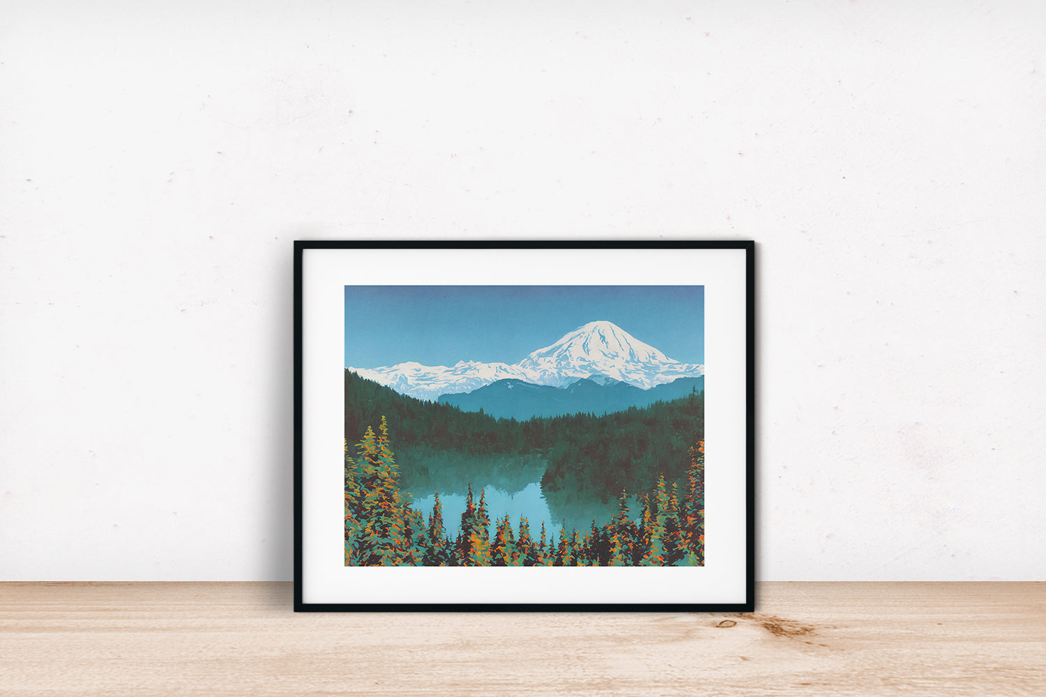 MOUNT RAINIER WASHINGTON POSTER