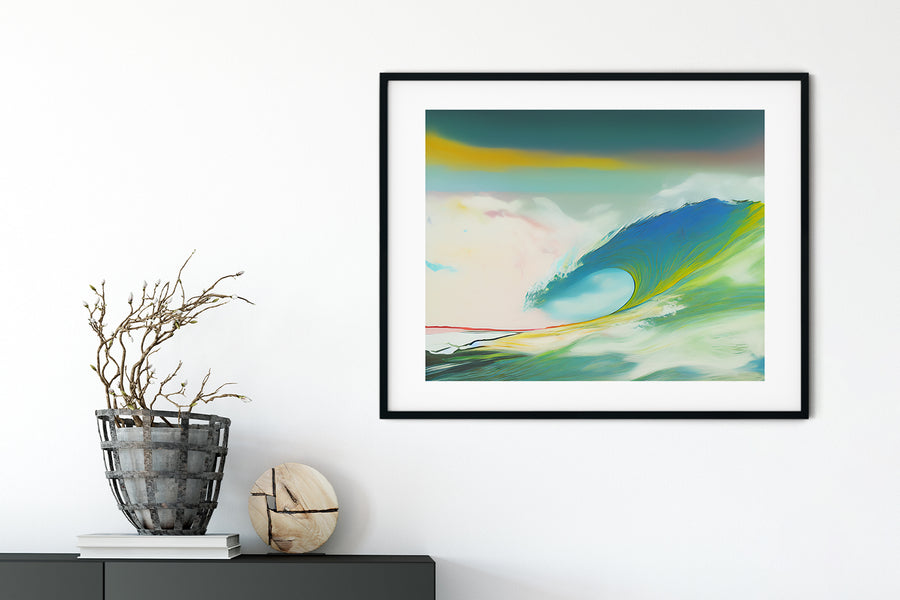 MUNDAKA WAVE POSTER