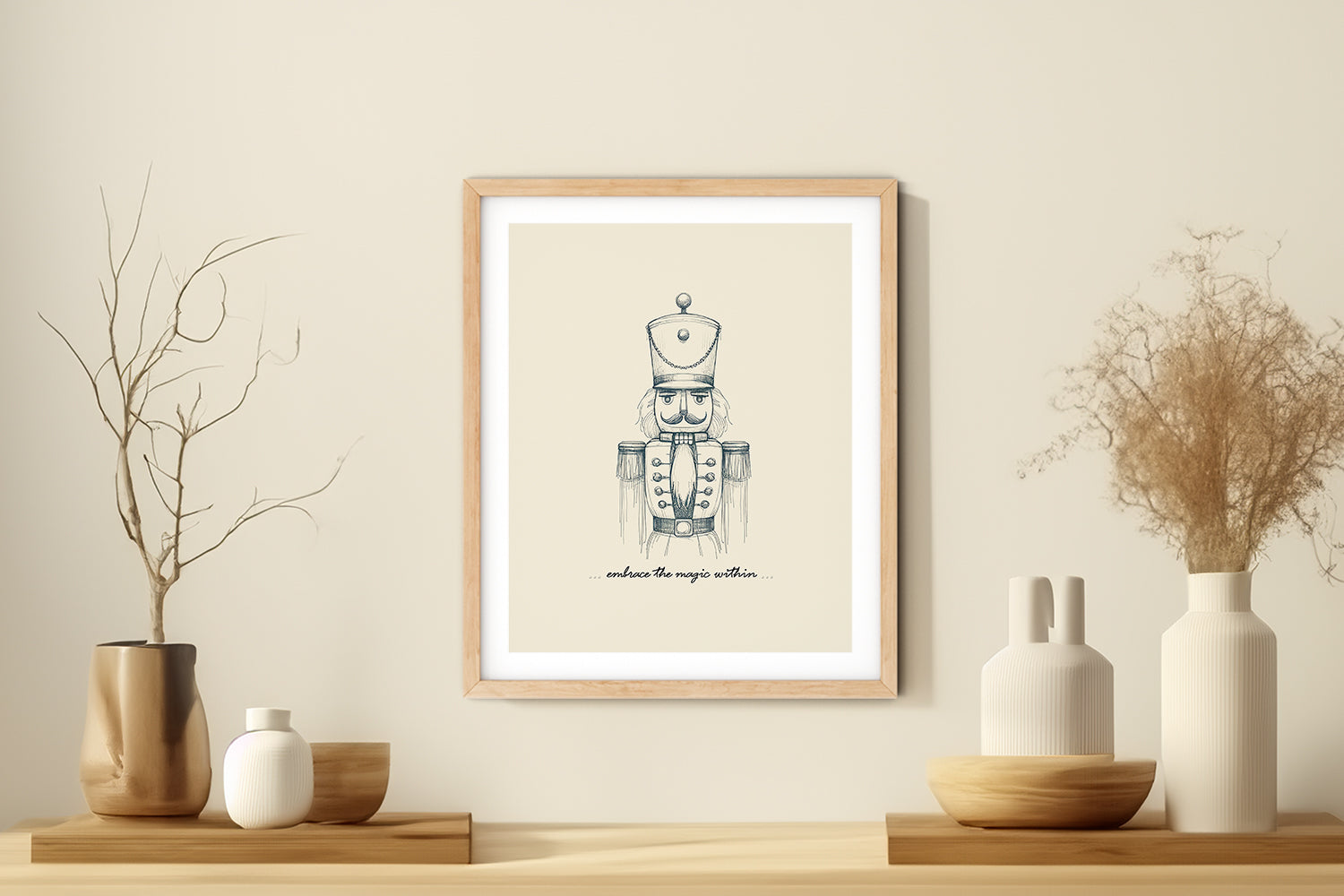 'Embrace The Magic Within' NUTCRACKER Positive Affirmation Art Print - Short Affirmation