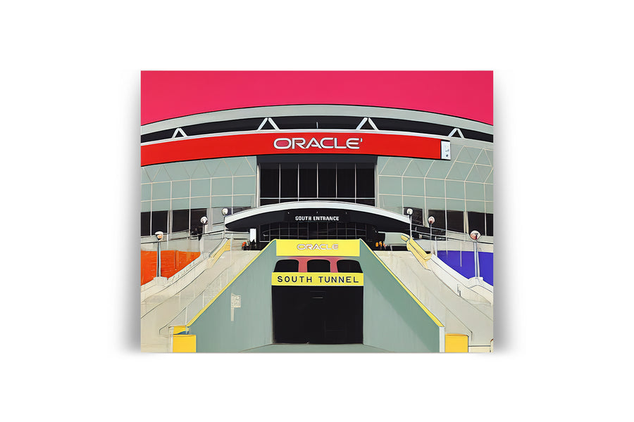 OAKLAND ORACLE ARENA POSTER