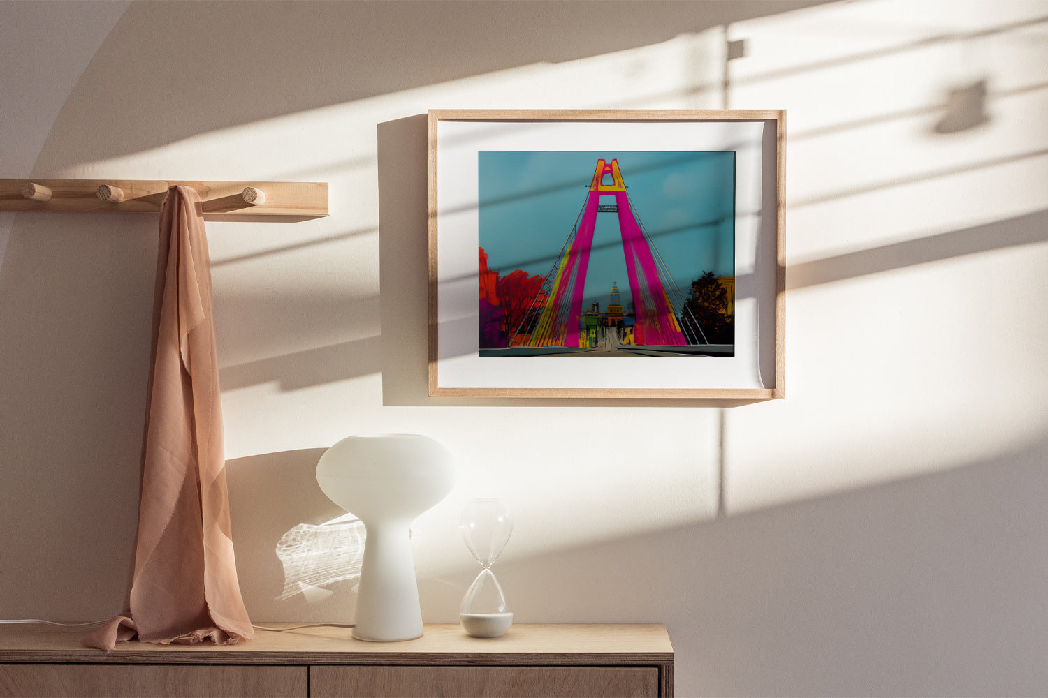 ROBERT N. STEWART BRIDGE INDIANA POSTER