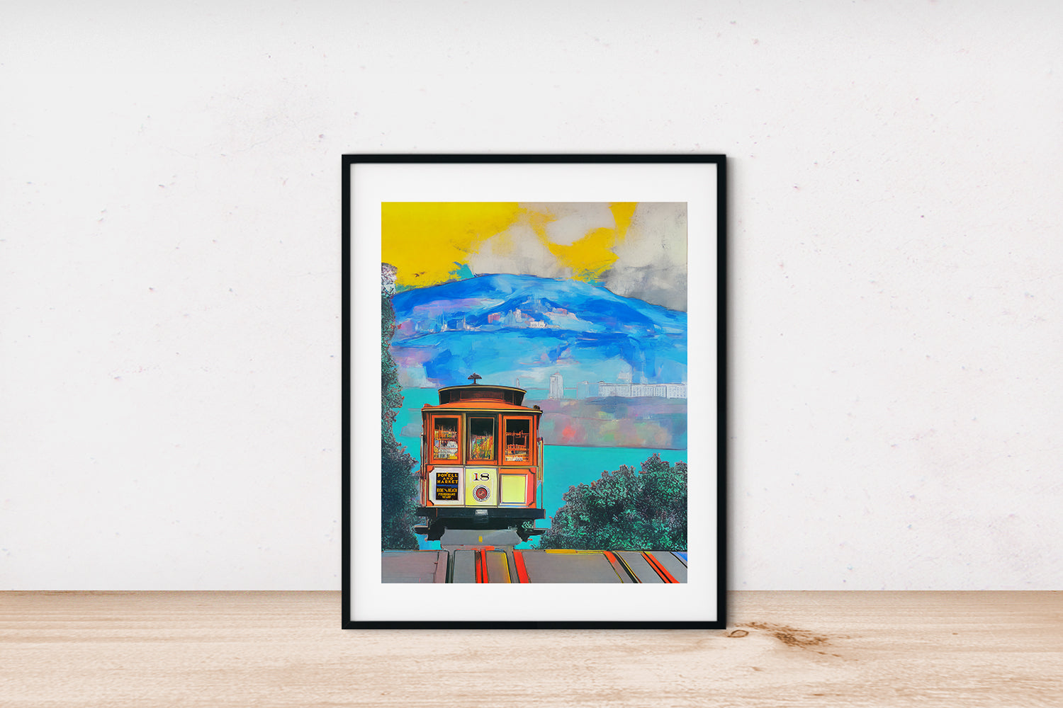 SAN FRANCISCO TRAM POSTER