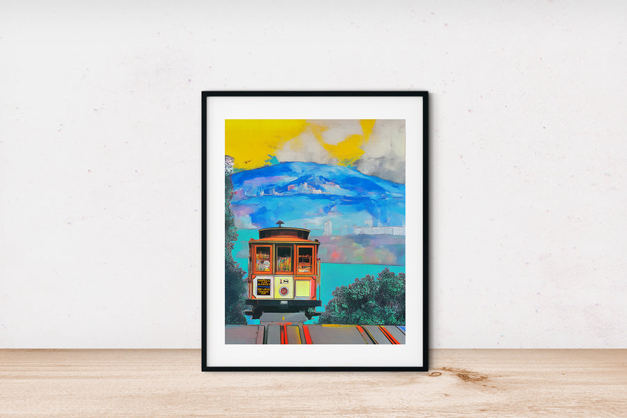 SAN FRANCISCO TRAM POSTER