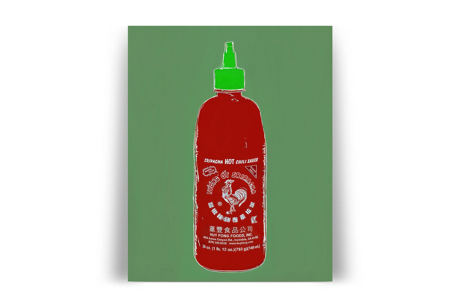 SRIRACHA POSTER