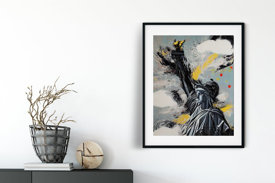 NEW YORK STATUE OF LIBERTY POSTER
