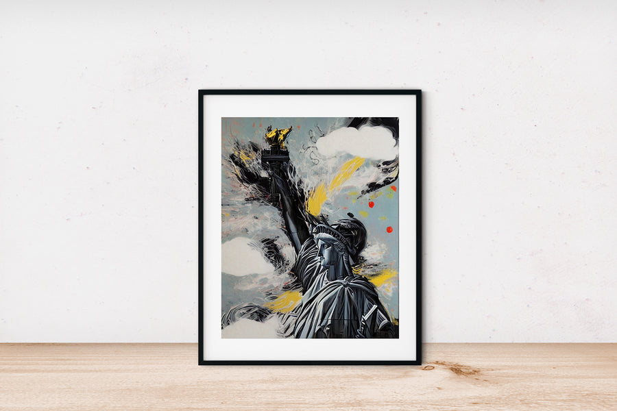 NEW YORK STATUE OF LIBERTY POSTER