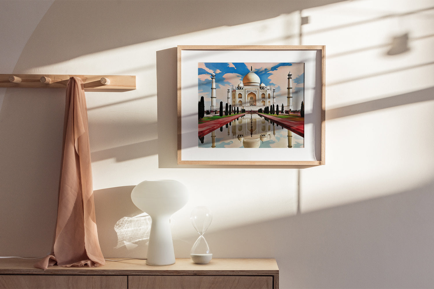 TAJ MAHAL INDIA POSTER