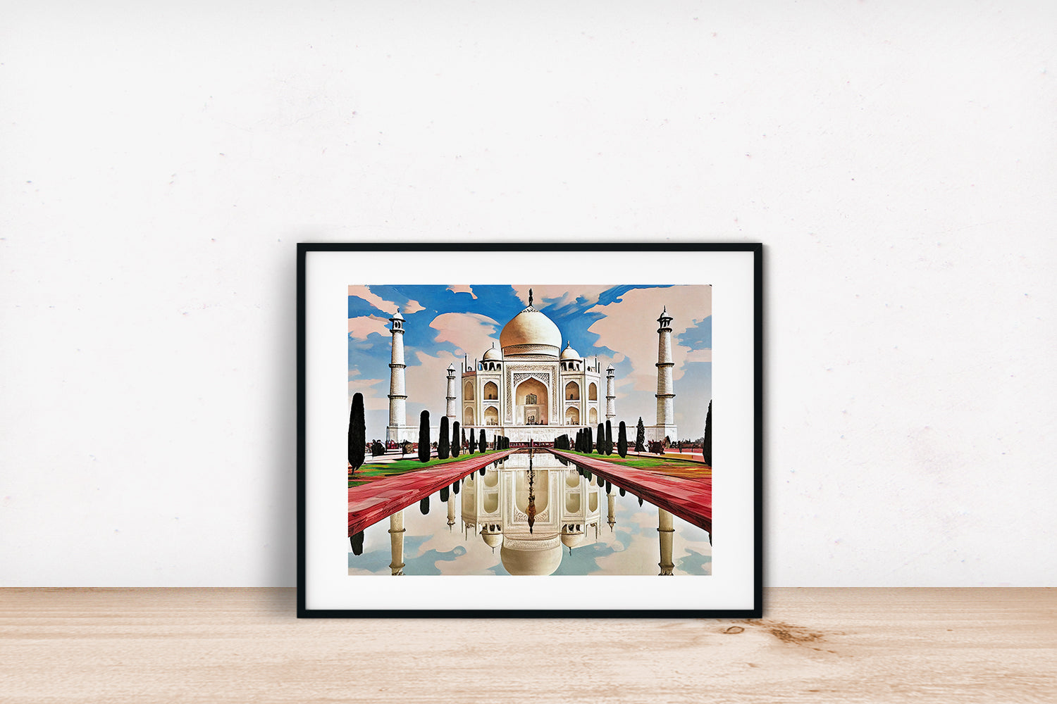 TAJ MAHAL INDIA POSTER