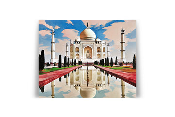 TAJ MAHAL INDIA POSTER