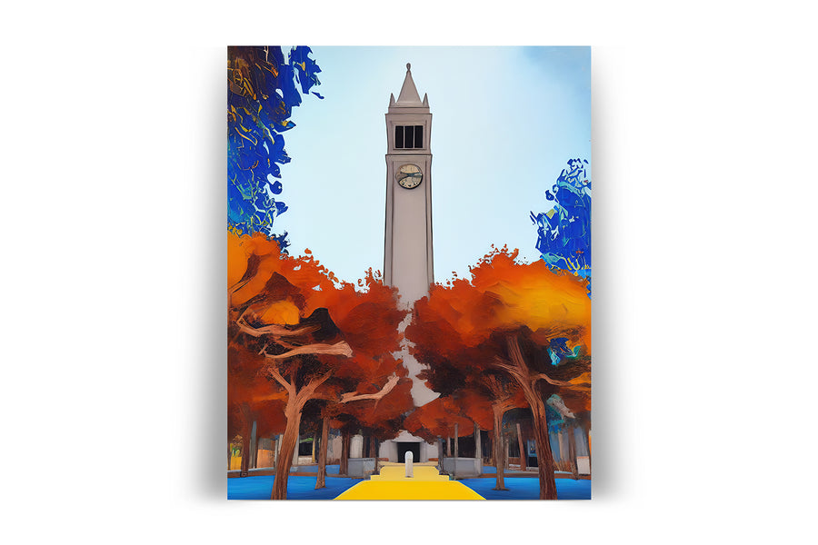 UC BERKELEY CAMPANILE POSTER – Anne Wesley