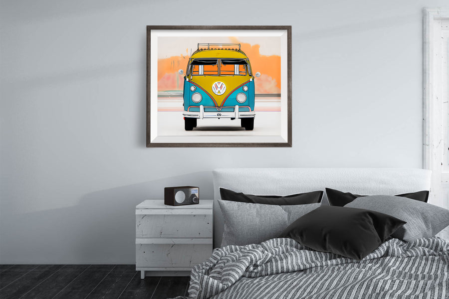 VOLKSWAGEN VW VAN POSTER