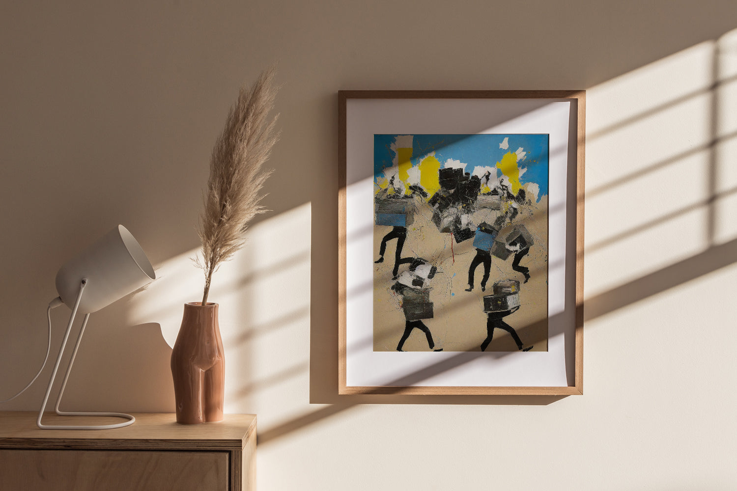 WALKING BOXES POSTER