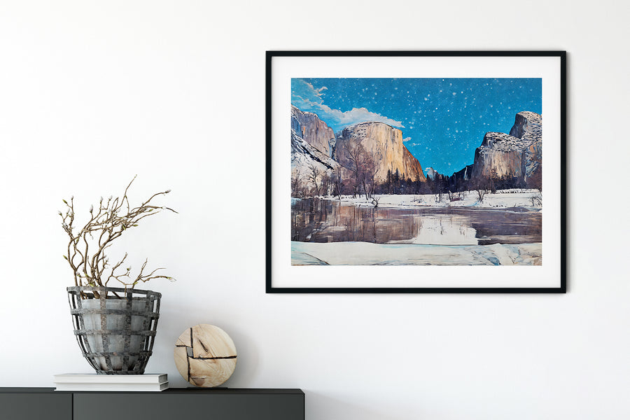 YOSEMITE VALLEY POSTER