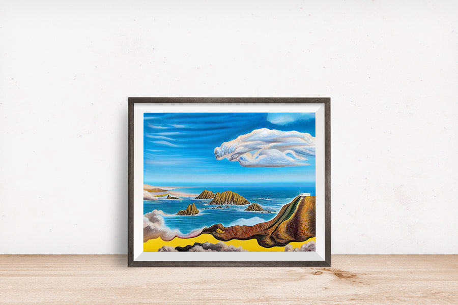 SAN FRANCISCO LANDS END POSTER