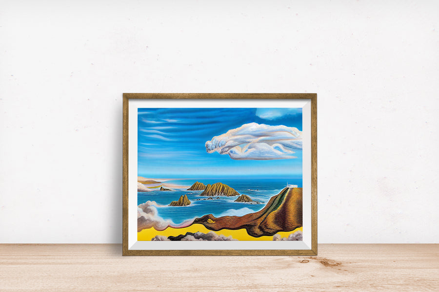 SAN FRANCISCO LANDS END POSTER