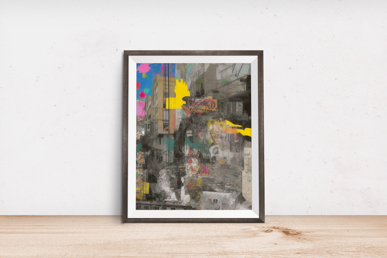 SAN FRANCISCO COLLAGE POSTER