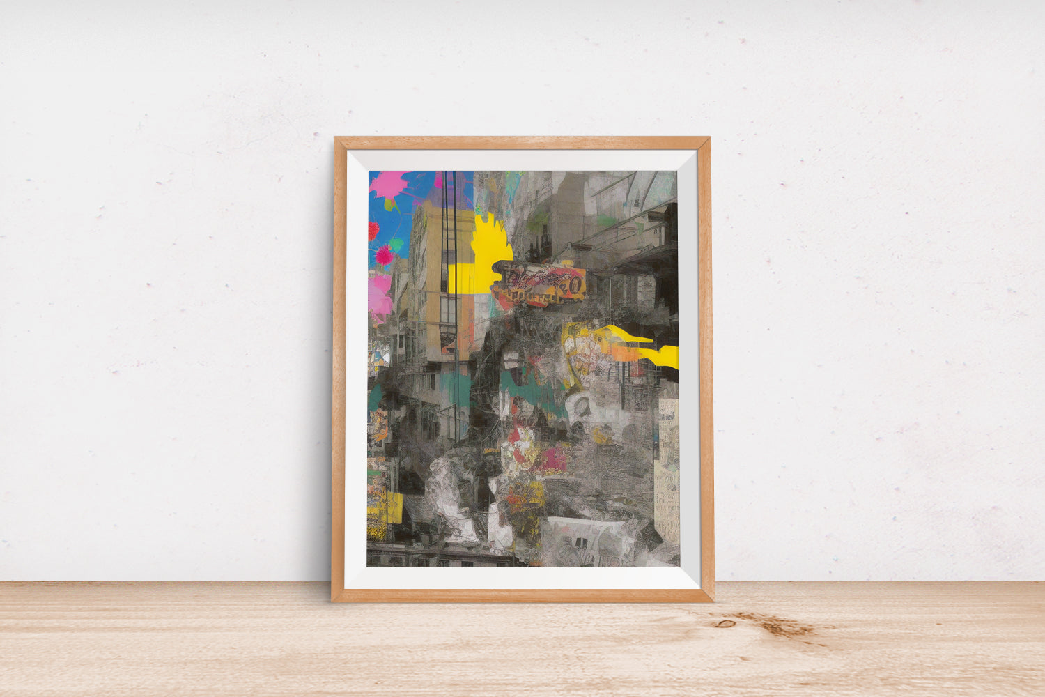 SAN FRANCISCO COLLAGE POSTER