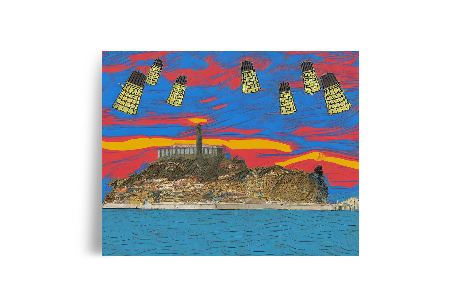DALEK ALCATRAZ POSTER