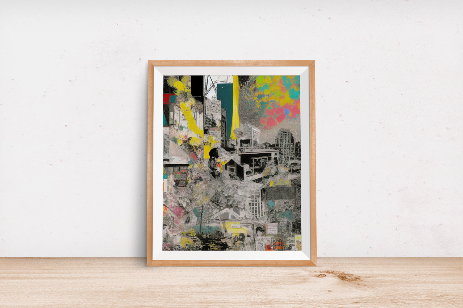 SAN FRANCISCO COLLAGE POSTER