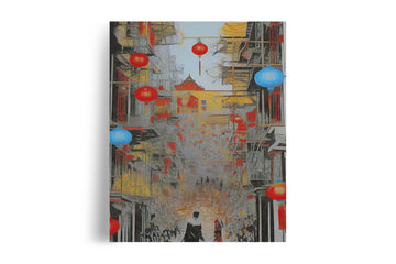 SAN FRANCISCO CHINATOWN POSTER